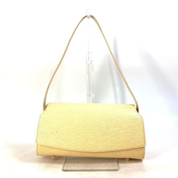 Authentic LOUIS VUITTON M5218A Epi Nocturn PM bag Shoulder Bag Yellow Based - Picture 15 of 16